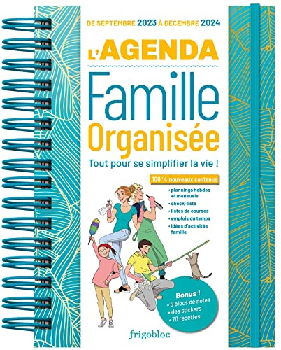 Agenda 2024 de la famille organisée ! (de sept. 2023 à déc. 2024)
