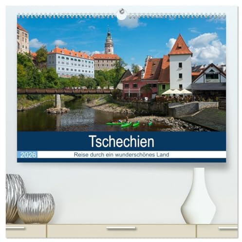 Tschechien - Eine Reise durch ein wunderschönes Land (hochwertiger Premium Wandkalender 2026 DIN A2 quer), Kunstdruck in Hochglanz: Tschechien im ... ist immer eine Reise wert. (CALVENDO Orte)