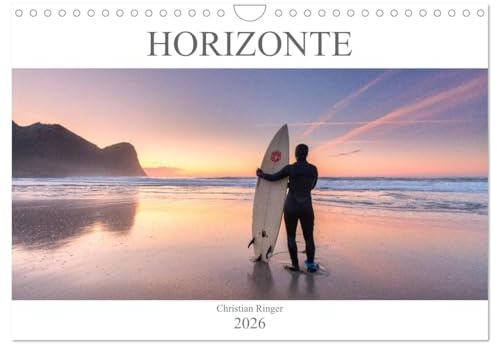 Horizonte (Wandkalender 2026 DIN A4 quer), CALVENDO Monatskalender: Traumhafte Landschaften (CALVENDO Natur)
