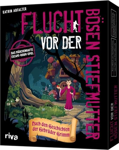 Flucht vor der bösen Stiefmutter: Geschenk für Fans von Märchen, Rätsel und Krimi. Zu Geburtstag, Weihnachten. Ab 12 (Flucht aus, Band 12)