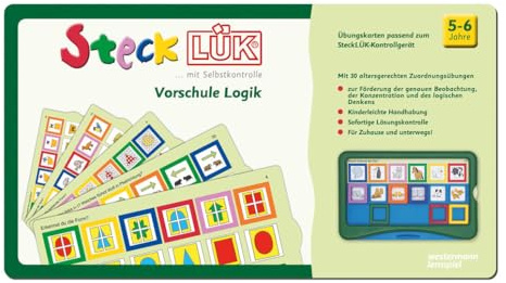 SteckLÜK: Vorschule Logik 1 Alter 5 - 6 (grün)