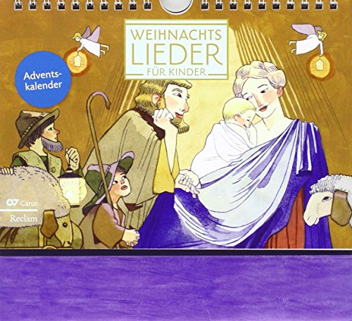 Weihnachtslieder für Kinder. Adventskalender