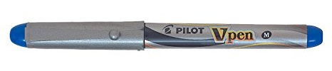 PENNA STILOGRAFICA BLU V-PEN SILVER PILOT PZ: 12 [007571]