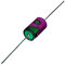 SL-750/P 3,6 Volt 1100 mAh Lithium mit Axialdraht Tadiran Batterie Size 1/2AA