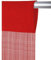 Arsvita Fadenvorhang mit Stangendurchzug, individuell kürzbare Gardine, Fadengardine Vorhang in vielen Farben und Größen (B140xL250 cm/Rot)