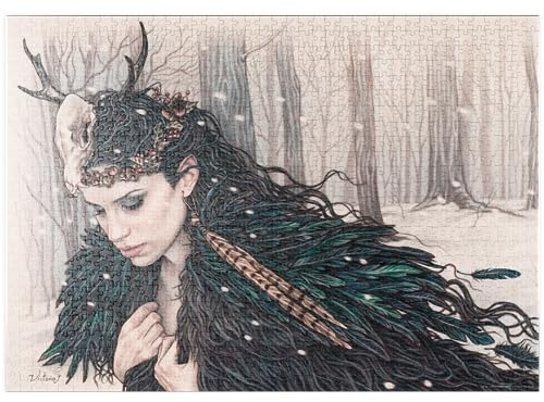 MyPuzzle Horned - Victoria Francés - Favole - Premium 1000 Teile Puzzle - MyPuzzle Sonderkollektion von Heye Puzzle