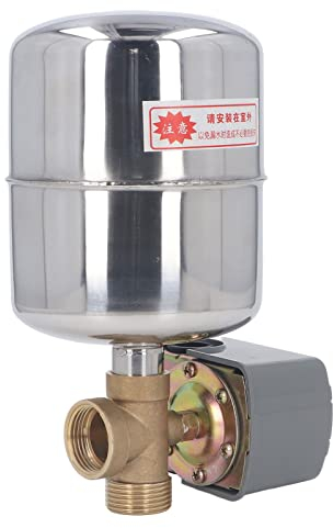 Wasserpumpen Druckschalter, Kupfer Rückschlagventil Kit, Drucktank Steuerschalter, für selbstansaugenden Pumpen, Strahlpumpen, Gartenpumpen, Klarwasserpumpen, 110V-230V