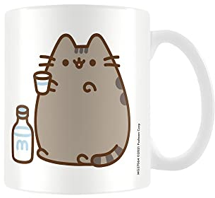 Pusheen-Tasse (Yum-Design), 325 ml, Keramiktasse in Geschenkbox, Katzen-Kaffeetasse, Tasse – offizielles Lizenzprodukt