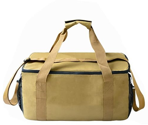 SPYMINNPOO Outdoor Picknick Camping Tasche, wasserdichte Tragbare Kochgeschirr Geschirr Anti Kollision Kühlungs Speicher Kapazität Tasche