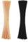 DaiUni Rattanstäbchen für Raumduft, 20 cm x 3 mm Diffuserstäbchen Rattan Reed Fiber, Aroma Diffuser Stäbchen für ätherische Öle im Home Office Hotel Spa?50 Stück (25 Natur,25 Schwarz)