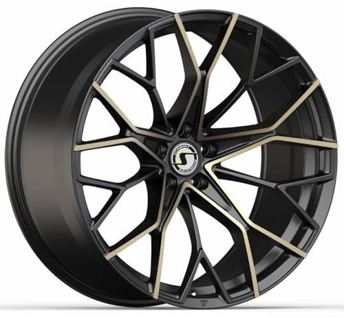 Schmidt Felge KYAN 10.0Jx21 ET21 5x112 SatinBlack Bronze kompatibel mit Porsche Macan Typ 95B