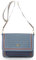Pip Studio [A] Cross Body Flap Clover Blue 25x7x20cm