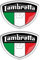 XENITE 3D Motorrad Roller Aufkleber Hülle for Lambretta Shield Logo Aufkleber for Ducati MOD Rocker