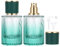 Segbeauty Parfüm Abfüller, 2 Stück 50ml Parfum Zerstäuber für Unterwegs, Parfum Flaschen zum Abfüllen, Parfümflasche Leer, Parfümzerstäuber Glas, für Männer und Frauen (Farbverlauf Grün)