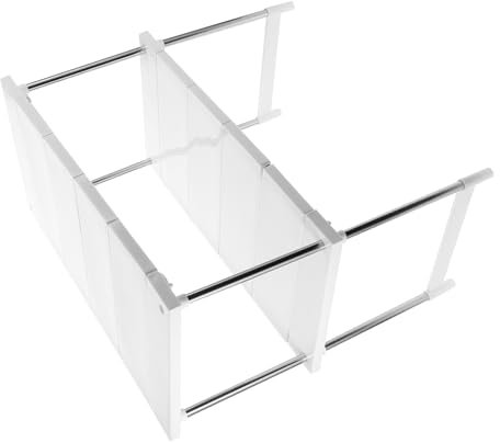 Cabilock Soporte Metálico Ajustable Rejilla De Cocina Estante De Microondas Organizador De Encimera Espacio Ahorrador