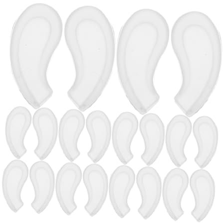 COLLBATH 10 Paar Silikon-nasenpads Für Kinderbrillen Rutschfeste Nasengriffe Ersatz-nasenkissen Brillen-anti-rutsch-nasenpads