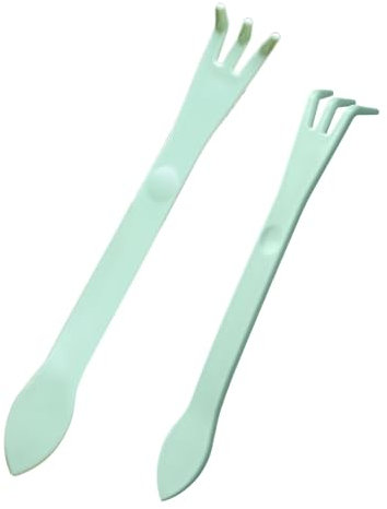 Yulokdwi Rastrello per bonsai, rastrello per radici bonsai - Strumenti per alberi bonsai del terreno a 3 punte - Attrezzo manuale da giardino 2 in 1 con impugnatura ergonomica, rastrello per trapianto