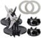 XEDLAMP Ensemble de Coupe for mélangeur 2 pièces avec Joint de Remplacement Compatible avec, for Cuisinart, SPB-456-2B et Powerblend Duet BFP-10CH Lame de Rechange pour mixeur