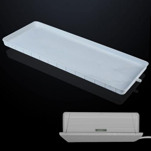 Auffangwanne für Klimaanlage mit Schlauch, Tragbare Abtropfschale-Tropfschale für Mini-Split-Klimaanlagen und Wärmepumpen(915 * 450MM/36 * 18IN)
