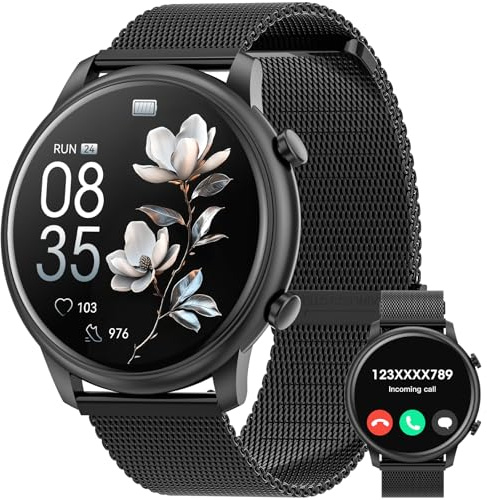 Hwagol Smart Watch for Women Answer/Make Calls, 1.39 HD Smart watch, Fitness Watch with Heart Rate/SpO2/Sleep Monitor/Step Counter, 110+ Sports Activity Fitness Tracker, Smartwatch for iOS Android
