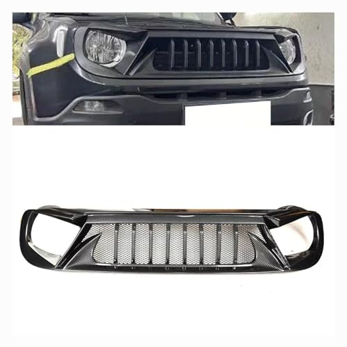 KOIYWQA Front Bumper Lower Grille Für Jeep Renegade 2016-2021 Auto Kühlergrill Ersatz Verbesserte Luftzirkulation Montage Langlebig Im Gebrauch