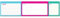 Dodo Keyboard Notepad (A3 Width) Bright: Slim Jotter Pad for Notes, Calls, to-Do Lists with a Handy Metric Ruler Printed at the Top of Each Sheet, That Tucks Up to a Desktop or Laptop Keyboard (KBNB)