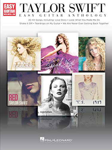 Taylor Swift: Easy Guitar Anthology (Guitar Book): Noten, Sammelband für Gitarre (Easy Guitar With Notes & Tab)