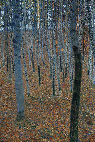 Art Journal: Gustav Klimt - Beech Grove Cover| Premium College Ruled Journal | Premium Notebook | 120 Pages