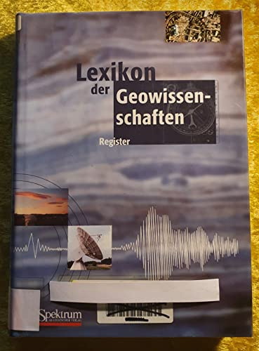 Lexikon der Geowissenschaften, Bd. 6: Register