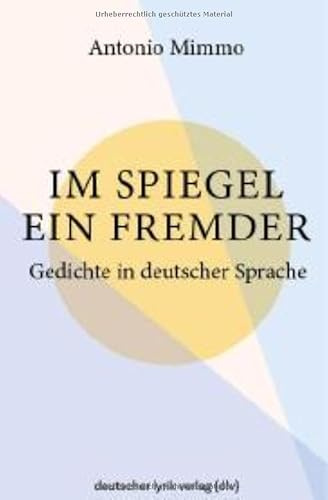 Im Spiegel ein Fremder: Gedichte in deutscher Sprache (deutscher lyrik verlag)