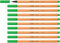 STABILO - Fineliner - point 88-10er Pack - hellgrün