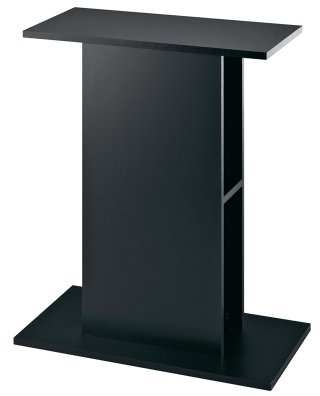 Ferplast Hydor Aquarienschrank aus Holz Stand 60, Wasserabweisende Oberseite, schwarz