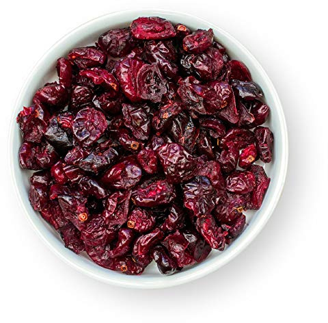 1001 Frucht Cranberries getrocknet ohne Zuckerzusatz 250 g veredelt mit Ananasdicksaft I Sonnengetrocknete Cranberry Amerikanische Preiselbeere I Enthält von Natur aus Zucker