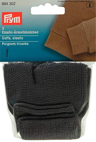 Prym 994302 Elastic Cuffs grey, 994302-1