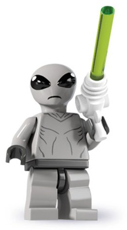 LEGO Collectable Minifigures: Classic Alien Minifigure (Series 6)
