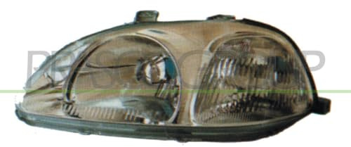 Prasco - HD0344624 - Honda - Civic - Mod. 10/95-02/99 - Scheinwerfer Links-H4-Ohne Lwr Mod. 3 Tuerig