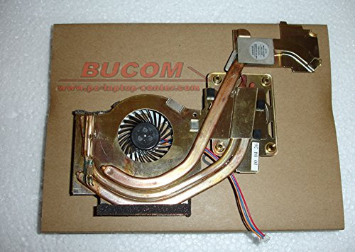 Bucom Lüfter für IBM Lenovo ThinkPad T500 W500 Kühler Cooler Fan Heatsink 45N5492 45N5493 Ventilateur ventola 3 Pin