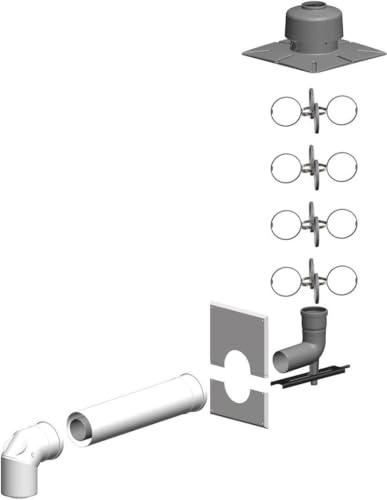 ATEC Schacht-Set DN 80/125 - Kunststoff, HARDWARE TUBING