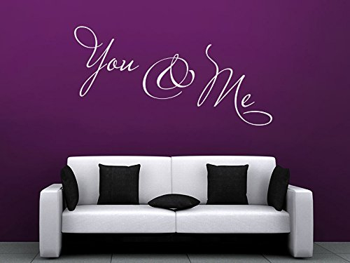 Klebeheld® Wandtattoo You and me