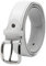 Ossi 32mm Classico Cintura uomo di - Bianco 90CM (lunghezza totale 105cm)