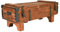 Alte Truhe Kiste Tisch Shabby Chic Holz Beistelltisch Holztruhe Couchtisch 39 cm Höhe / 41 cm Tiefe / 97 cm Breite