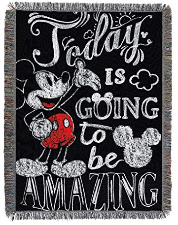 Disney Amazing Day gewebter Wandteppich-Überwurf, Polyester