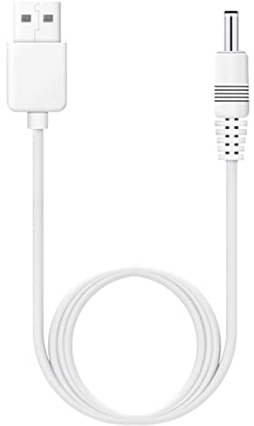 Chofit Luna 4 Replacement Charger, 3.3ft/1m Portable USB Cable Compatible with Foreo Luna 4/3/Mini 3/2/Go/Luxe (White)