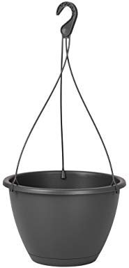 ALGARVE HANGING BASKET 30CM ANTHRACITE