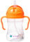 B.Box Gobelet à bec avec paille lestée et poignées faciles à prendre en main, bouteille d'eau réutilisable pour bébé avec couvercle à rabat simple