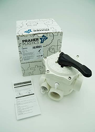 EDENEA Vanne multivoies Side à Visser pour Filtre Piscine Connexion 1''1/2 Modèle SM 10-3