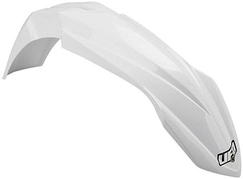 UFO PLAST VORDERER KOTFLÜGEL WEISS Yamaha YZ 125 2015-2021, Bianco
