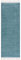 carpet city Hochflor Teppich Wohnzimmer - Einfarbig Blau - 80x400 cm Läufer - Shaggyteppich Langflor - Kettfäden - Schlafzimmerteppich Flauschig Weich - Moderner Flurteppich