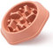Dog Bowl Dog Slow Feeder Bowls Bloat Stop Food Bowl Interactive Puzzle Healthy Eating Bowl (Pink)