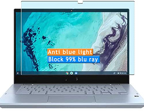 Vaxson 2 Stück Anti Blaulicht Schutzfolie kompatibel mit ASUS Chromebook Flip CX3 CX3400 CX3400FMA 14 Laptop Bluelight folie Displayschutzfolie ( nicht Panzer Schutz Glas folie nicht PanzerGlas )